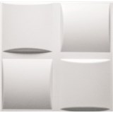 3D panel XPS PLAID biely rozmer 50 x 50 cm