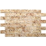 Obkladové panely 3D PVC rozmer 992 x 596 mm kameň hnedý - POSLEDNÉ KUSY