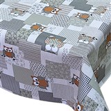 Obrus metráž detský-sovičky