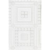 Obrusy návin 20 m x 140 cm štvorčeky biele