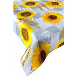 Obrusy návin 20 m x 140 cm žlté slnečnice s klasmi -  POSLEDNÉ METRY