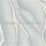Vliesové tapety na stenu IMPOL ELLE 3 dekoratívna stierka sivá