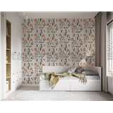 Samolepiace tapety tehla červeno-žltá 45 cm x 10 m
