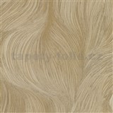 Vliesové tapety na stenu GMK Fashion for walls  5 jemné vlnovky zlaté