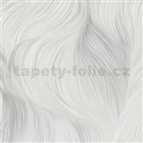 Vliesové tapety na stenu GMK Fashion for walls  5 jemné vlnovky sivo-biele
