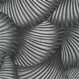 Vliesové tapety na stenu GMK Fashion for walls  5 3D twill strieborný na čiernom podklade