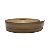 Podlahová lemovka z PVC samolepiace dub svetlý so zlatými detailmi 5,3 cm x 30 m