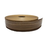 Podlahová lemovka z PVC samolepiace orech svetlo hnedý 5,3 cm x 30 m
