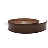 Podlahová lemovka z PVC samolepiace orech tmavě hnedý 5,3 cm x 30 m
