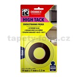 Obojstranná páska HIGH TACK 19mm x 2,5m - BLISTR
