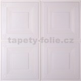 Samolepiace penové 3D panely rozmer 70 x 69 cm, obklad kastlíkový krémový