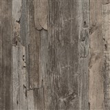 Vliesové tapety IMPOL Wood and Stone 2 drevo vintage tmavo hnedé - POSLEDNÝ KUS
