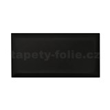 Čalúnený panel SOFTLINE 60 x 30 cm čierny