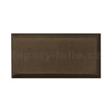 Čalúnený panel SOFTLINE 60 x 30 cm hnedý