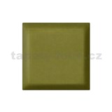 Čalúnený panel SOFTLINE 30 x 30 cm zelený