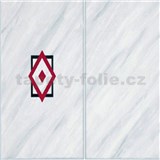 Samolepiace tapety - Rhomba sivá 67,5 cm x 15 m - POSLEDNÉ METRE