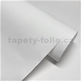 Vliesové pretieratelné tapety na stenu IMPOL biele jemné prúžky - MEGA ROLL návin 15m