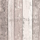Vliesové tapety na stenu Wood'n Stone drevené dosky hnedo-biele