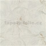 Vliesové tapety na stenu Aurora fusion s trblietkami krémový