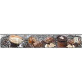Samolepiace bordúry na stenu coffee 5 m x 8,3 cm - POSLEDNÉ KUSY