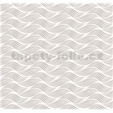 Dekoratívny obklad na stenu Ceramics Wave sivý šírka 67,5 cm x 20 m