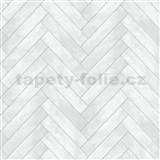 Dekoratívny obklad na stenu Ceramics Chevron obklad sivý šírka 67,5 cm x 20 m