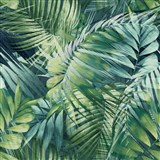 Vliesové tapety na stenu IMPOL Collection Tropical Jungle zelená