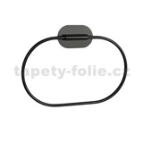 Vešiak na uterák Loft Black