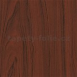 Samolepiace tapety d-c-fix - mahagón tmavý 90 cm x 15 m - POSLEDNÉ METRY