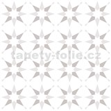 Vinylové samolepiace podlahové štvorce Classic hvezdičky malé rozmer 30,5 cm x 30,5 cm