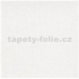 Vliesové tapety na stenu G.M.K. Fashion For Walls textilná štruktúra biela so strieborným žihaním