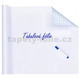 Samolepiaca tabuľová tapeta biela - 60 cm x 2 m (cena za kus)