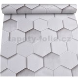 Samolepiace tapety hexagony 45 cm x 10 m