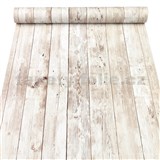 Samolepiace tapety drevo bielené 45 cm x 10 m