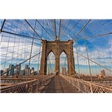 Vliesové fototapety Brooklyn Bridge rozmer 375 cm x 250 cm