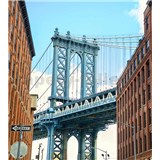 Vliesové fototapety Manhattan Bridge rozmer 225 cm x 250 cm