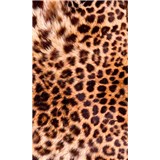 Vliesové fototapety leopardia koža rozmer 150 cm x 250 cm - POSLEDNÉ KUSY