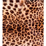 Vliesové fototapety leopardia koža rozmer 225 cm x 250 cm