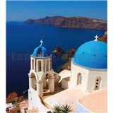 Vliesové fototapety Santorini rozmer 225 cm x 250 cm