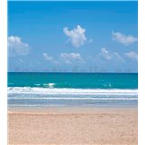 Vliesové fototapety prázdna pláž rozmer 225 cm x 250 cm