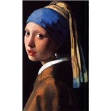 Vliesové fototapety Dievča s perlou - Johannes Vermeer rozmer 150 cm x 250 cm