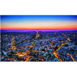 Fototapety Paríž v noci, rozmer 368 cm x 254 cm