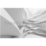Vliesové fototapety futuristické vlny rozmer 375 cm x 250 cm