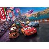 Fototapeta Disney Cars Mc Queen a Burák race