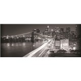 Vliesové fototapety Brooklyn Bridge, rozmer 250 x 104 cm