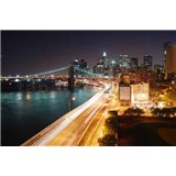 Vliesové fototapety Brooklyn Bridge, rozmer 368 cm x 254 cm - POSLEDNÍ KUS