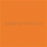 Samolepiace tapety - oranžová lesklá, metráž, šírka 67,5 cm, návin 15m,