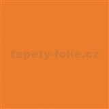 Samolepiace tapety - oranžová lesklá, metráž, šírka 67,5 cm, návin 15m,