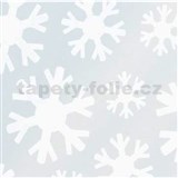 Statická fólia transparentná SNOWFLAKE - 45 cm x 15 m