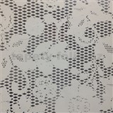 Samolepiace tapety transparentná čipka biela 45 cm x 15 m